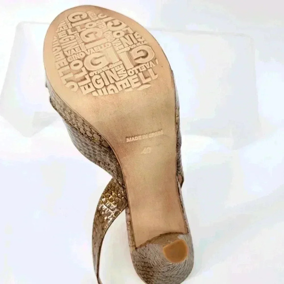 GINO  VAELLO SLING BACK HEELS - Picture 8 of 8